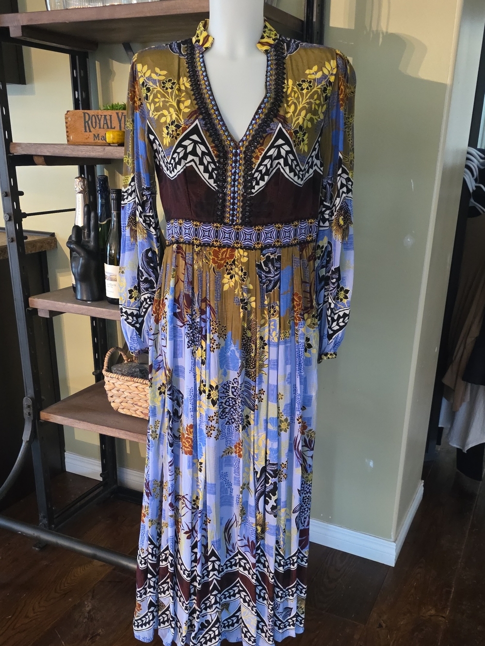 Beautiful BHANUNI BY JYOTI Anthropoligie Maxi dress! 2